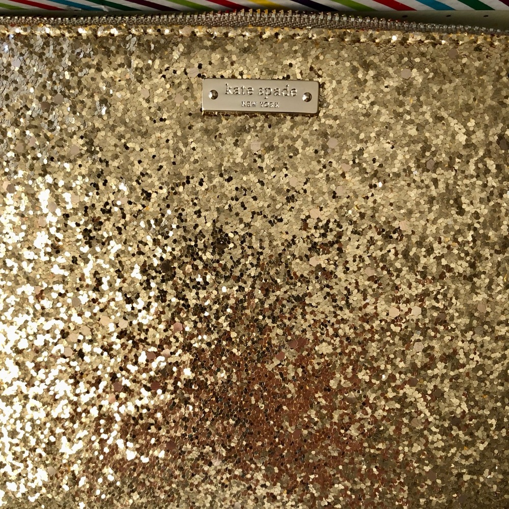 Kate Spade Little Gia Sparkler clutch
